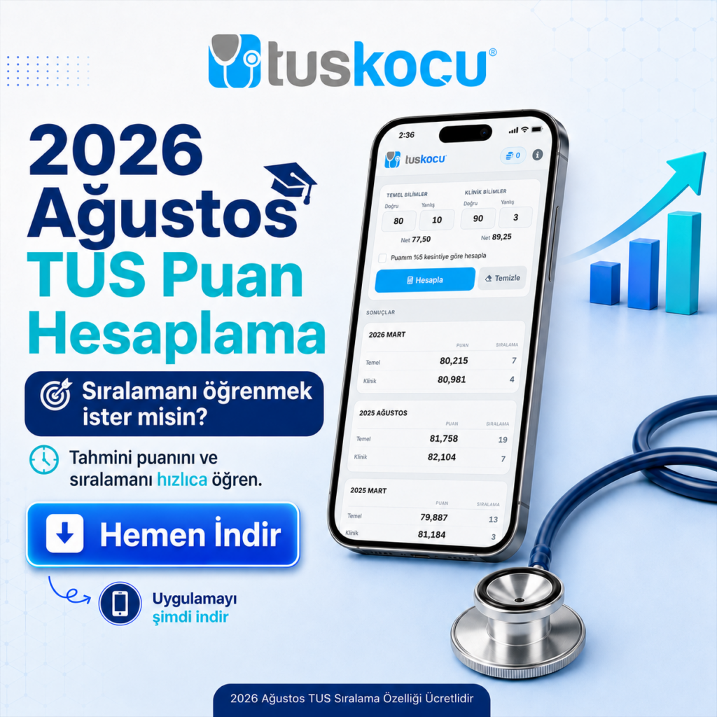 TUS Koçu Uygulamasını İndir